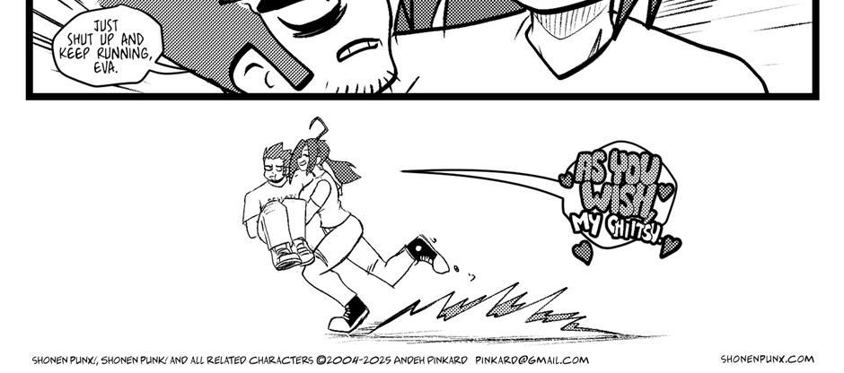 Shonen Punx! - Episode 82, Page 1: 082 Leg Day Fornever