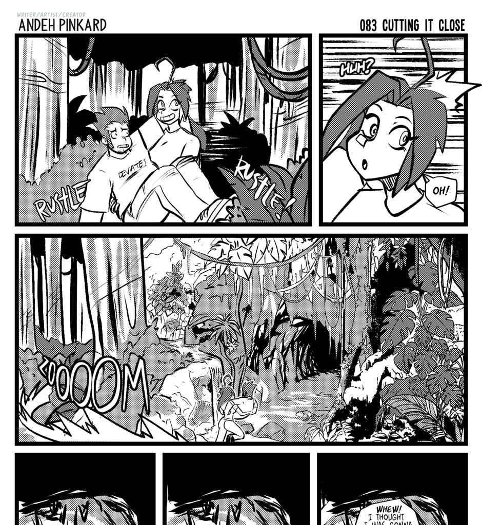 Shonen Punx! - Episode 83, Page 1: 083 Cutting it Close