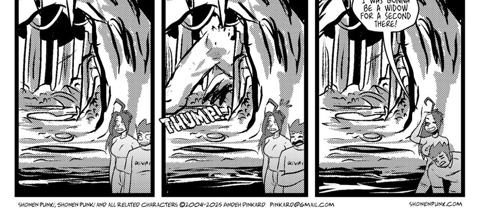 Shonen Punx! - Episode 83, Page 1: 083 Cutting it Close