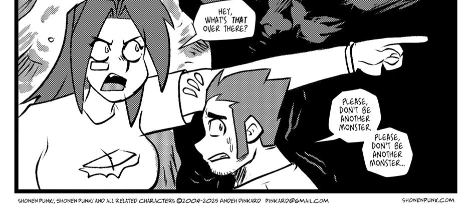 Shonen Punx! - Episode 84, Page 1: 084 Facts. Just The Facts, Ma'am