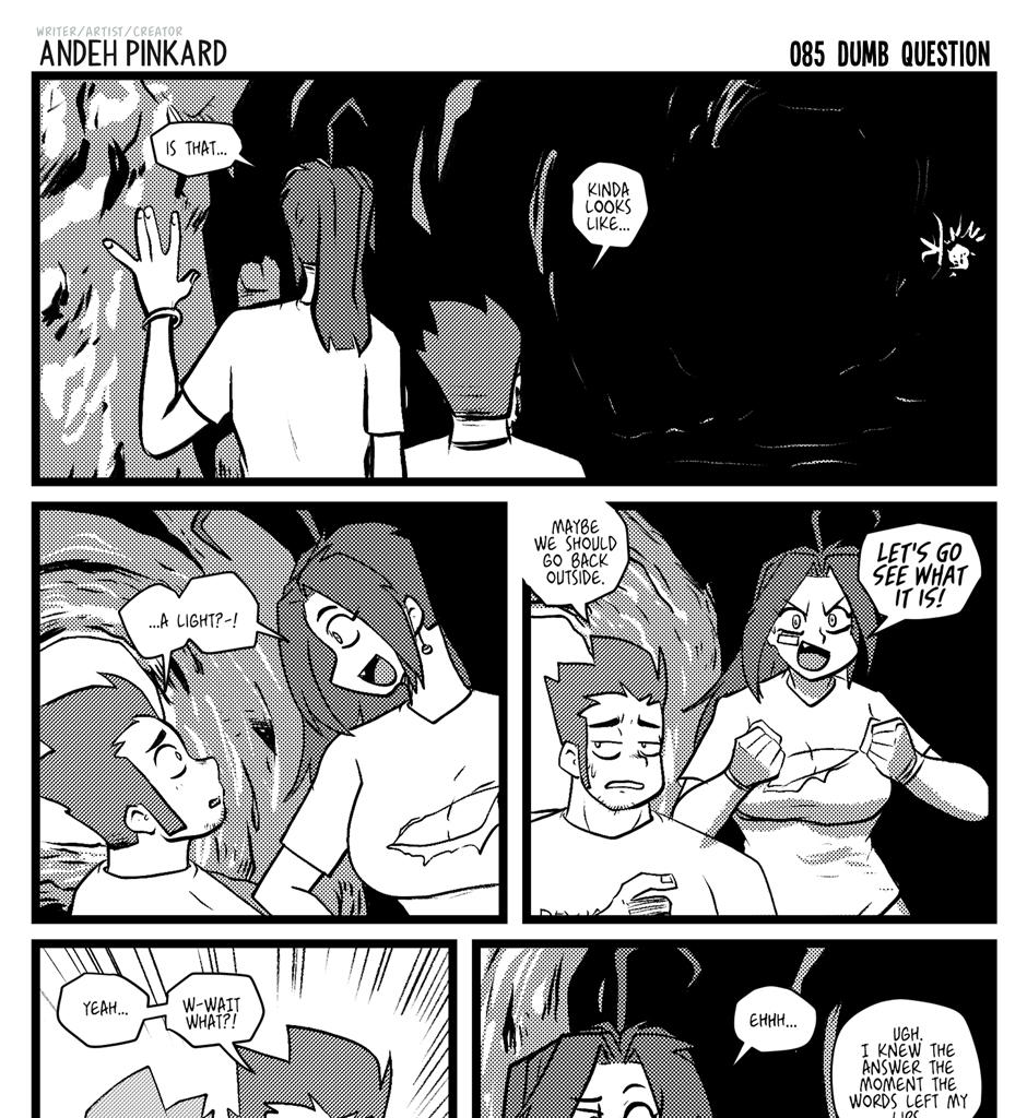 Shonen Punx! - Episode 85, Page 1: 085 Dumb Question