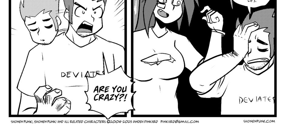 Shonen Punx! - Episode 85, Page 1: 085 Dumb Question