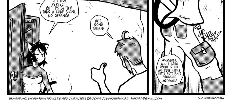 Shonen Punx! - Episode 88, Page 1: 088 Fit Check!