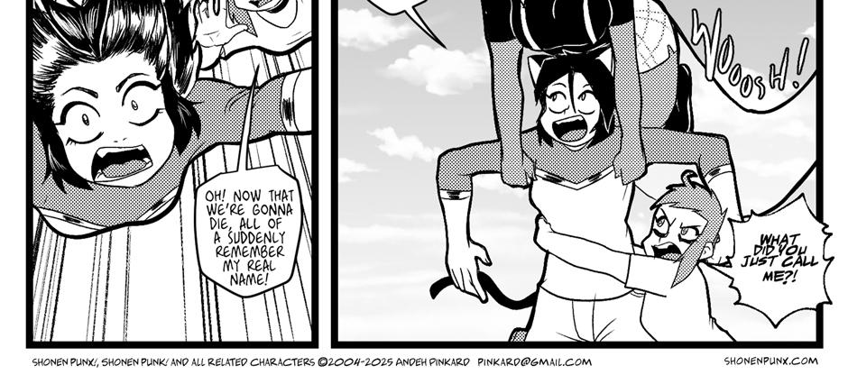 Shonen Punx! - Episode 90, Page 1: 090 All of a Sudden