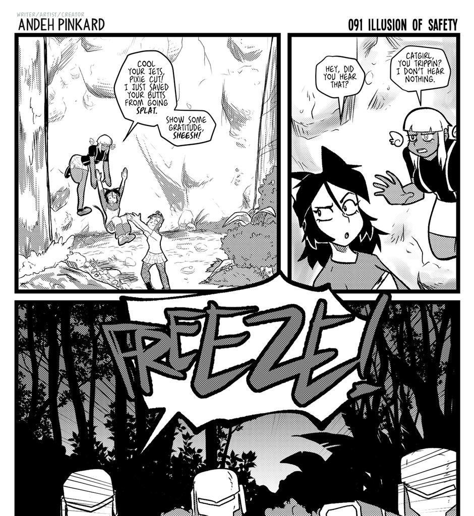 Shonen Punx! - Episode 91, Page 1: 091 Illusion of Safety