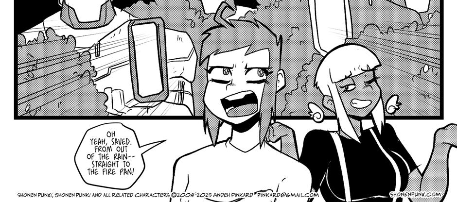 Shonen Punx! - Episode 91, Page 1: 091 Illusion of Safety