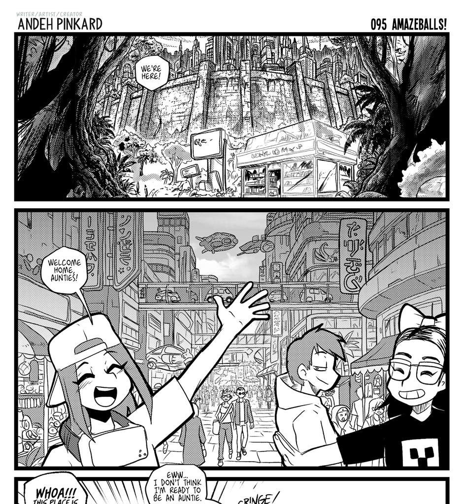 Shonen Punx! - Episode 95, Page 1: 095 Amazeballs!