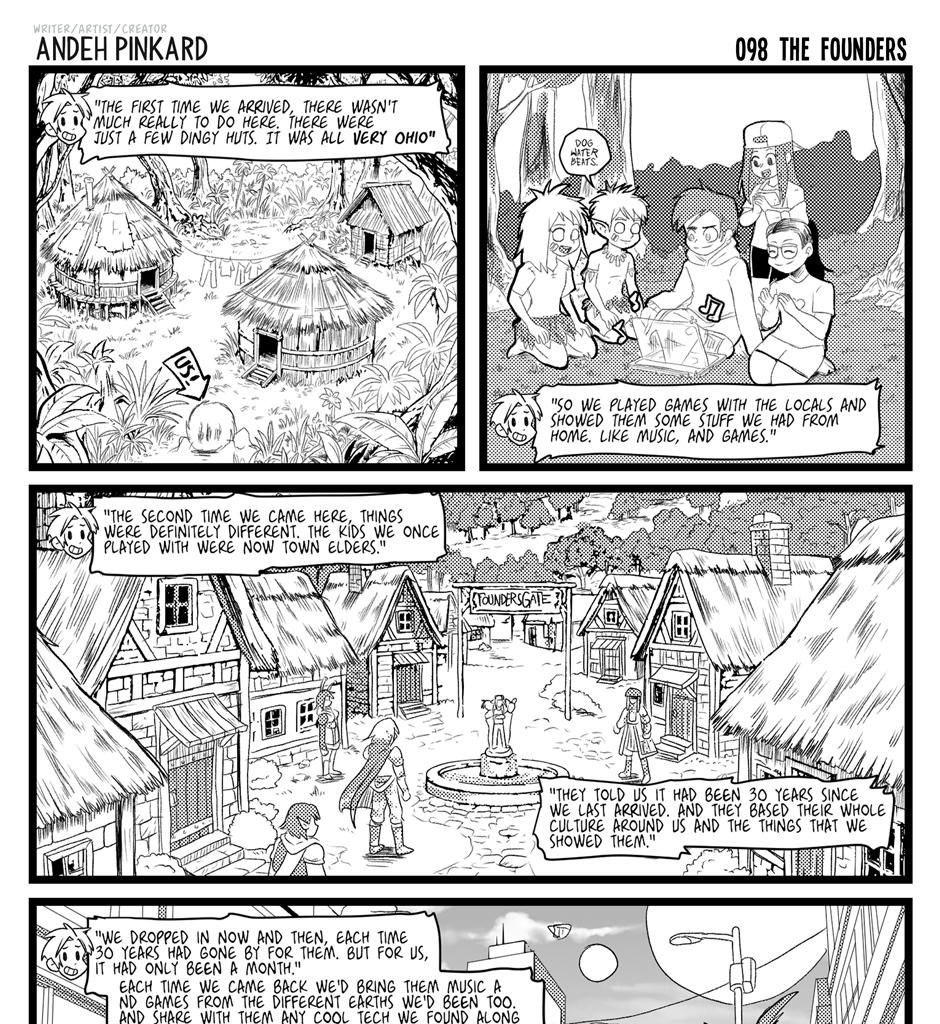 Shonen Punx! - Episode 98, Page 1: 098 The Founders