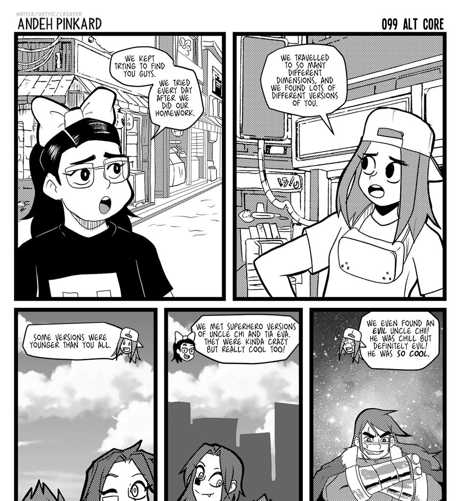 Shonen Punx! - Episode 99, Page 1: 099 Alt-Core