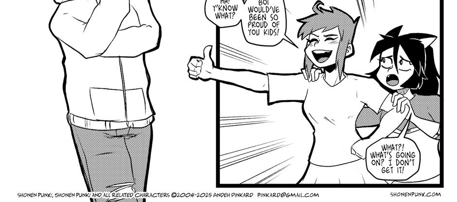 Shonen Punx! - Episode 100, Page 1: 100 Immortal-Sages