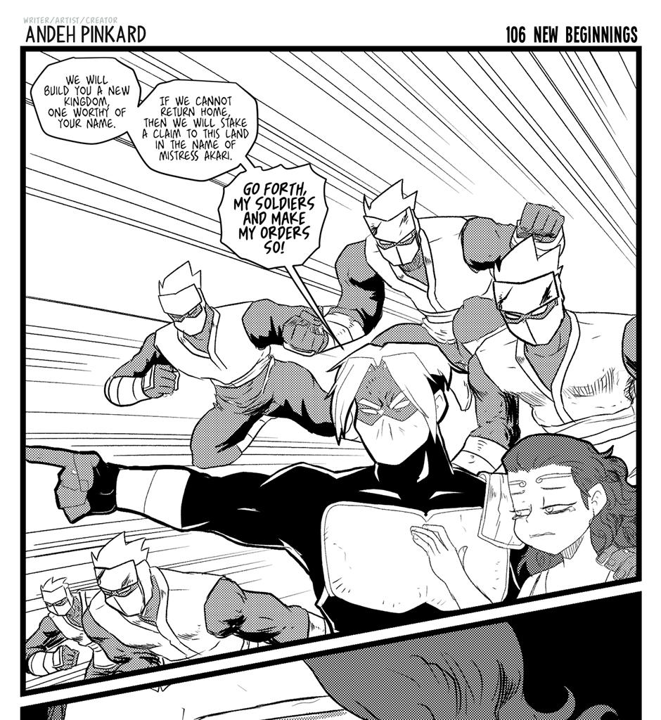 Shonen Punx! - Episode 106, Page 1: 106 New Beginnings