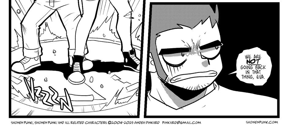 Shonen Punx! - Episode 107, Page 1: 107 Let’s Do It Again!