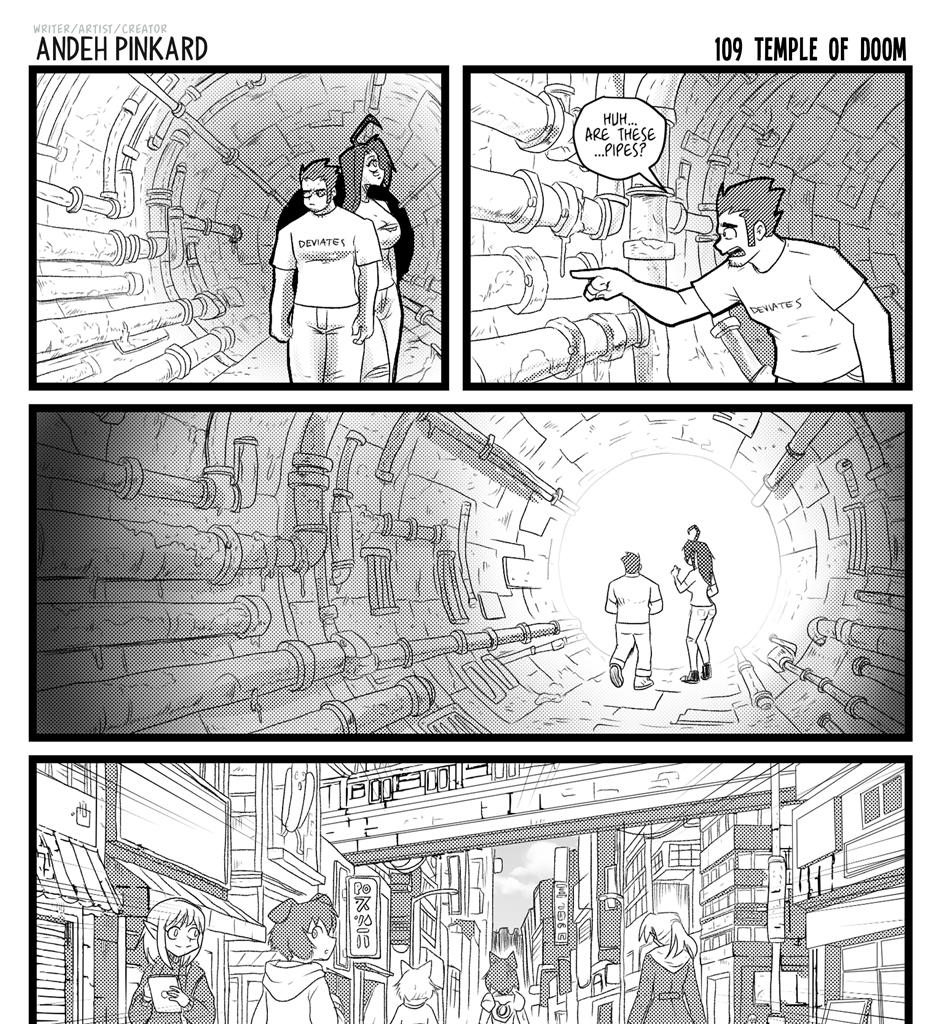 Shonen Punx! - Episode 109, Page 1: 109 Temple of Doom