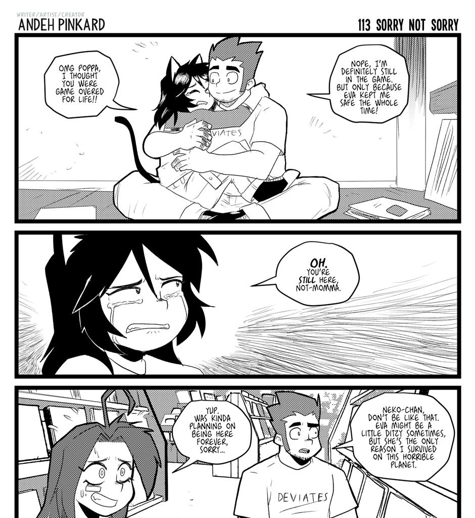 Shonen Punx! - Episode 113, Page 1: 113 Sorry Not Sorry