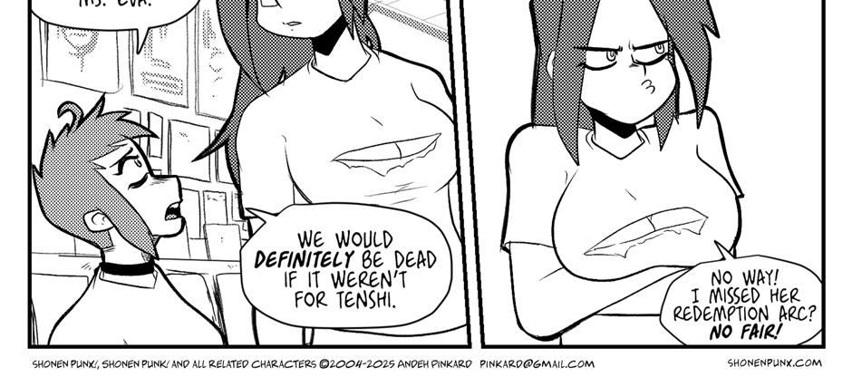 Shonen Punx! - Episode 115, Page 1: 115-Late-to-the-Party