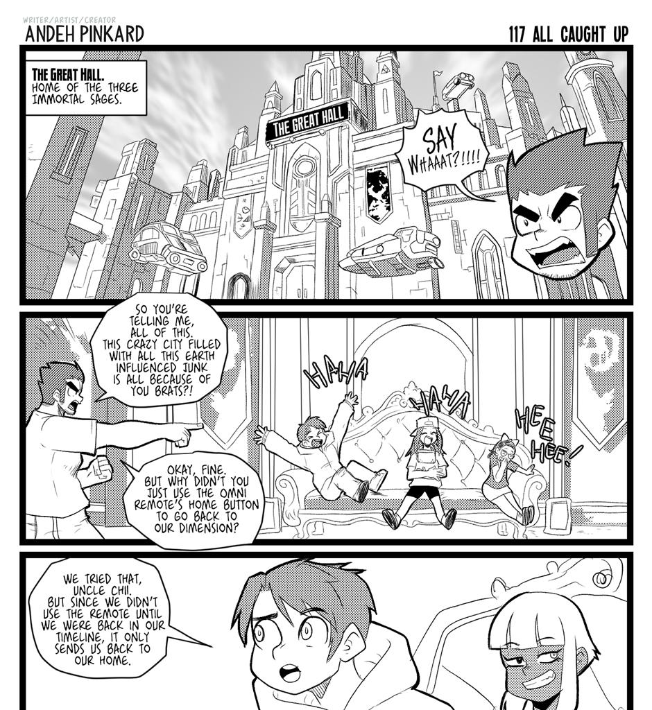 Shonen Punx! - Episode 117, Page 1: 117 All Caught Up