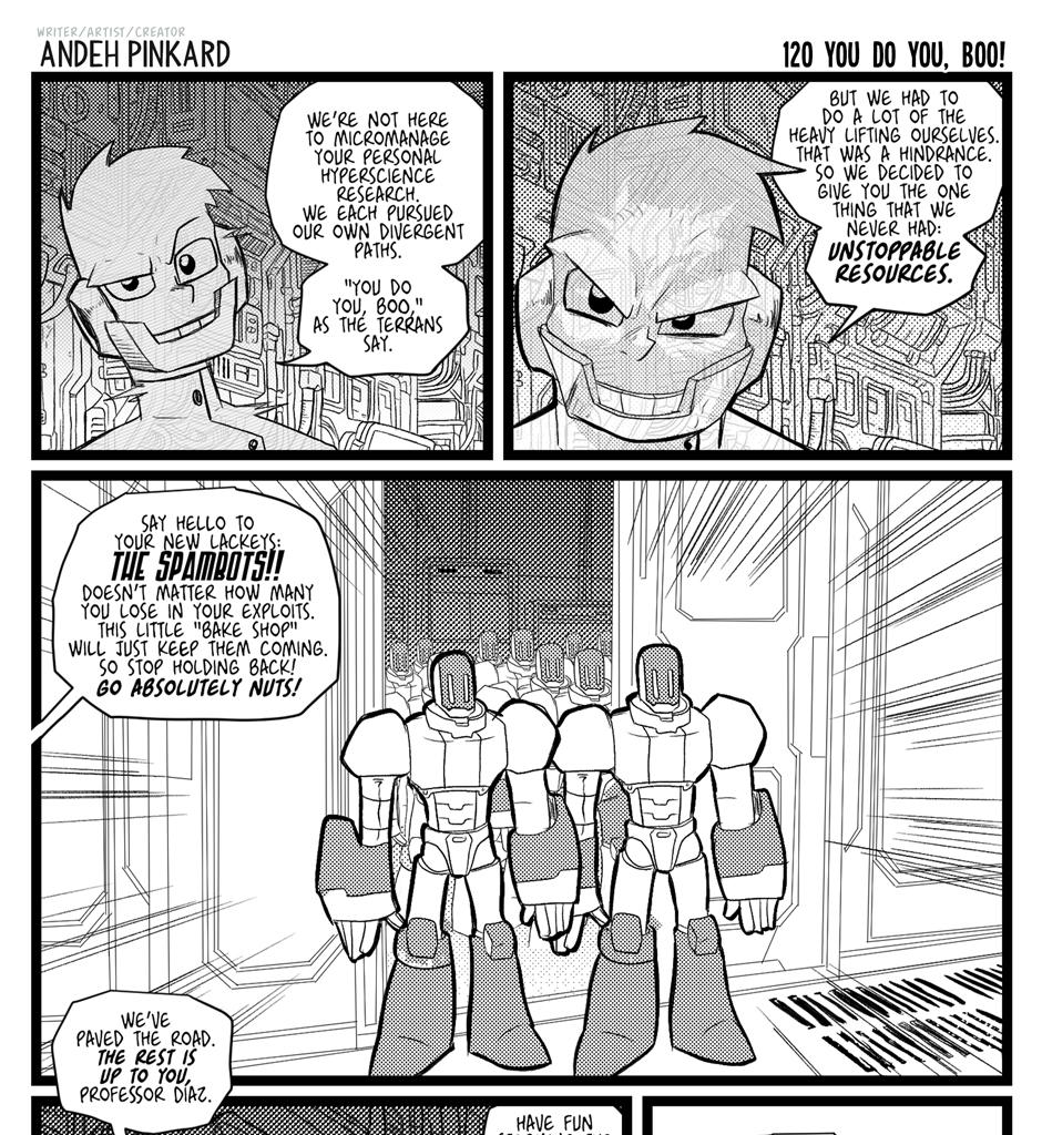 Shonen Punx! - Episode 120, Page 1: 120 You Do You, Boo!