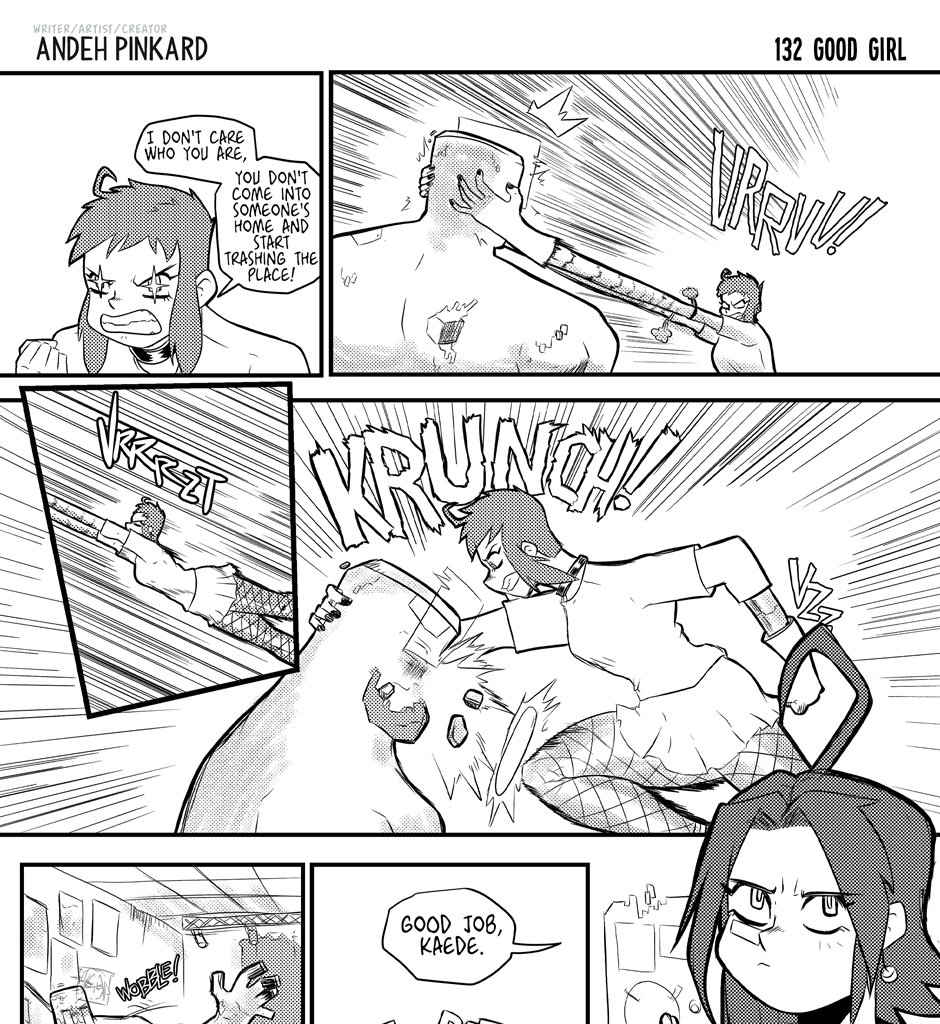 Shonen Punx! - Episode 132, Page 1: 132 Good Girl