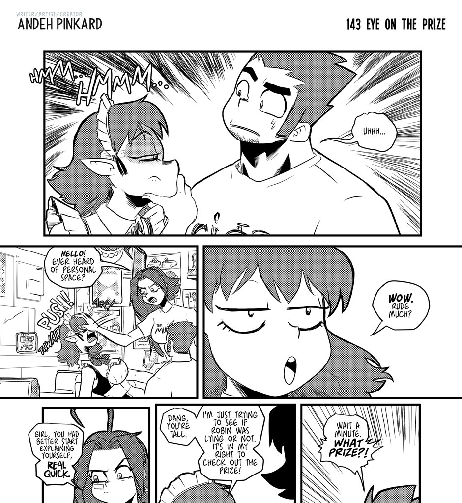 Shonen Punx! - Episode 143, Page 1: 143-Eye-on-the-Prize