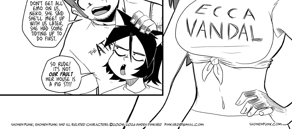 Shonen Punx! - Episode 158, Page 1: 158 Not The Same