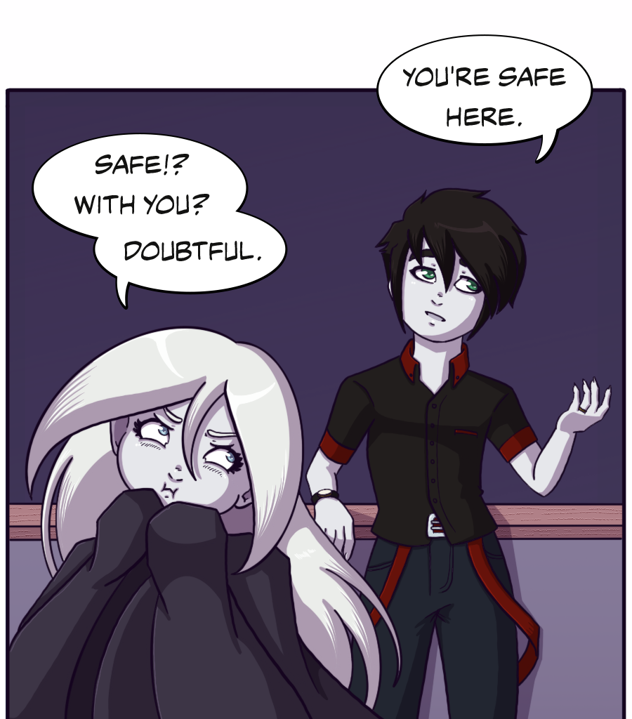 Scary Things - Episode 4, Page 1: Chapter 4: Last Night