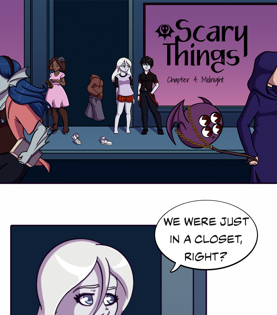 Scary Things - Episode 5, Page 1: Chapter 5: Midnight