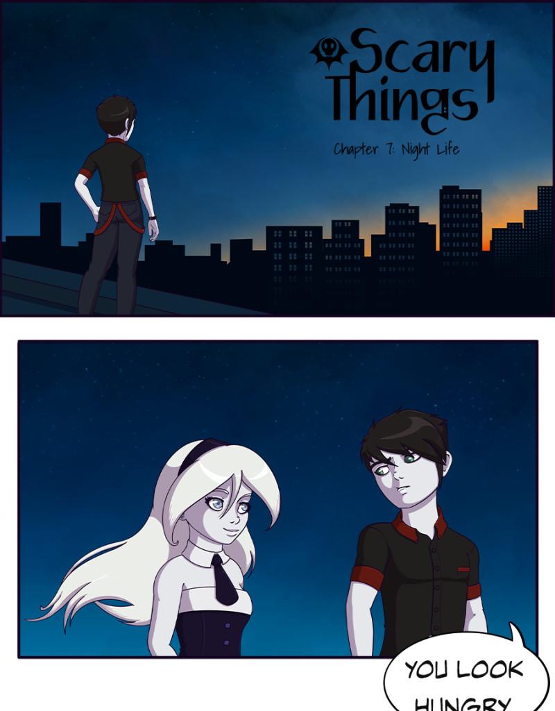 Scary Things - Episode 7, Page 1: Chapter 7: Night Life