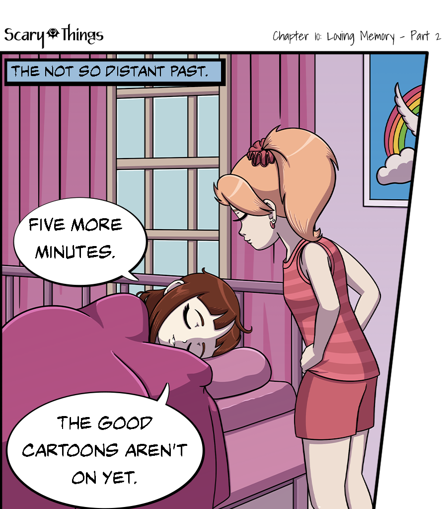Scary Things - Episode 12, Page 1: Chapter 10: Loving Memory - Part 2