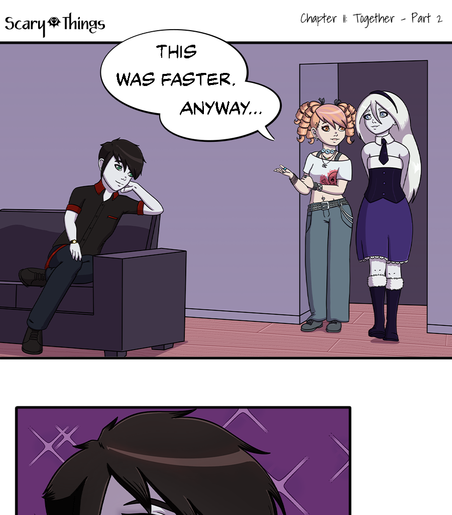 Scary Things - Episode 15, Page 1: Chapter 11: Together - Part 2