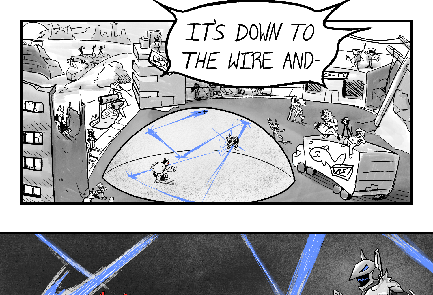 Battle Ball - Episode 1, Page 2: Battle Ball: Strike Out!