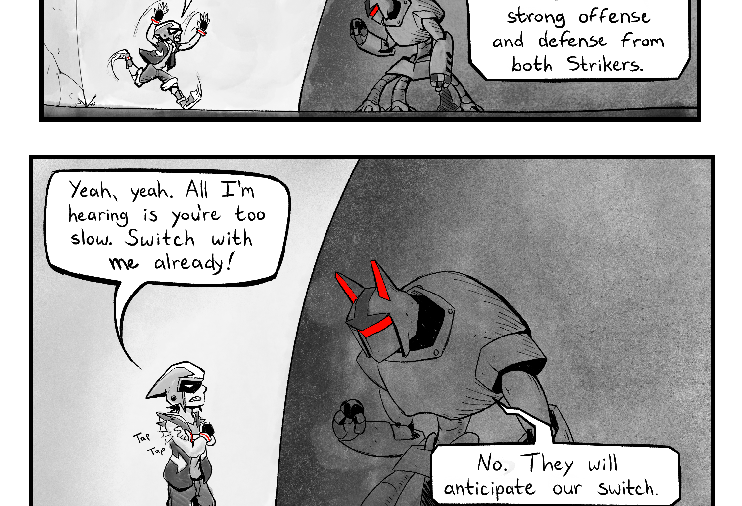 Battle Ball - Episode 1, Page 3: Battle Ball: Strike Out!