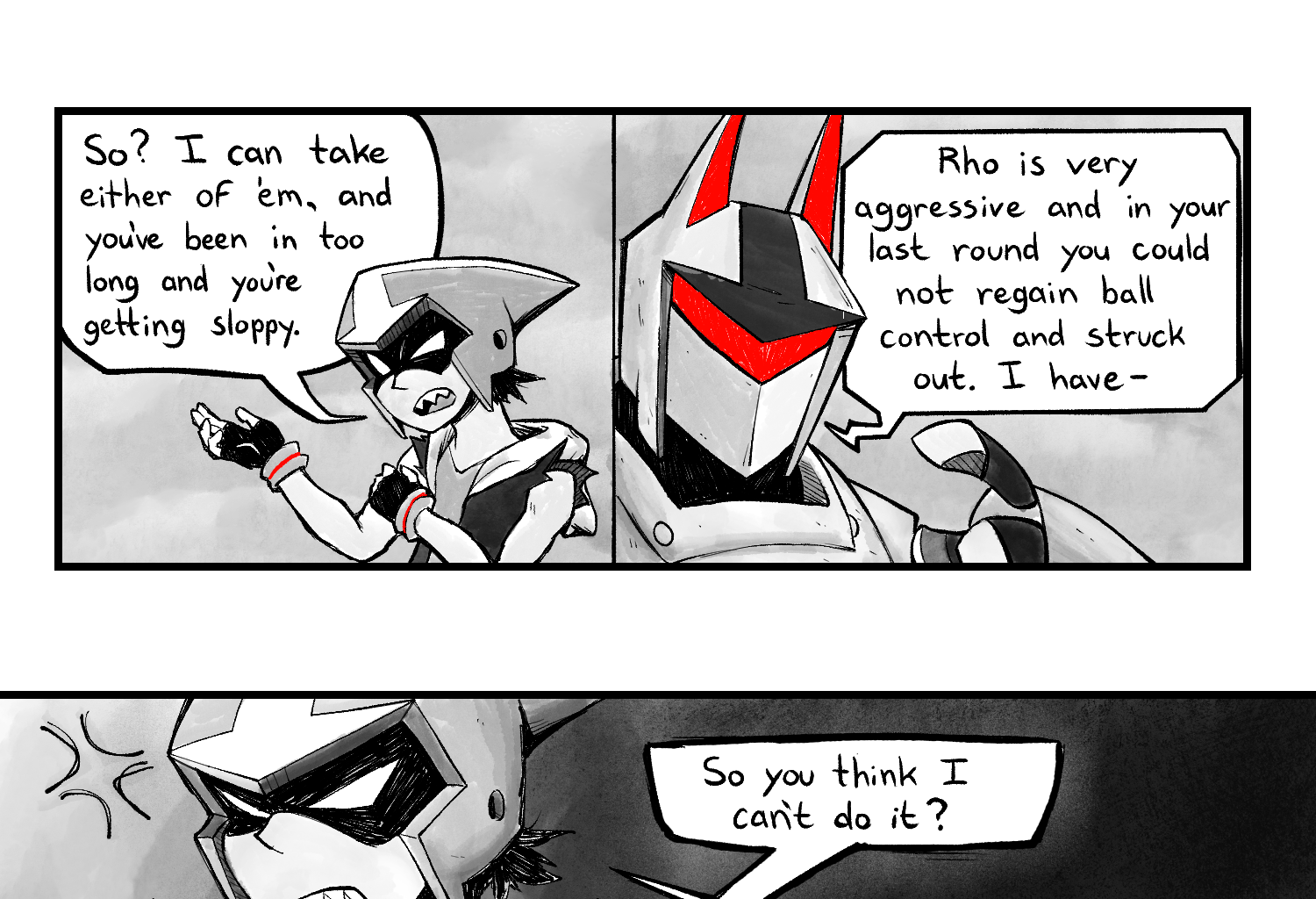 Battle Ball - Episode 1, Page 4: Battle Ball: Strike Out!