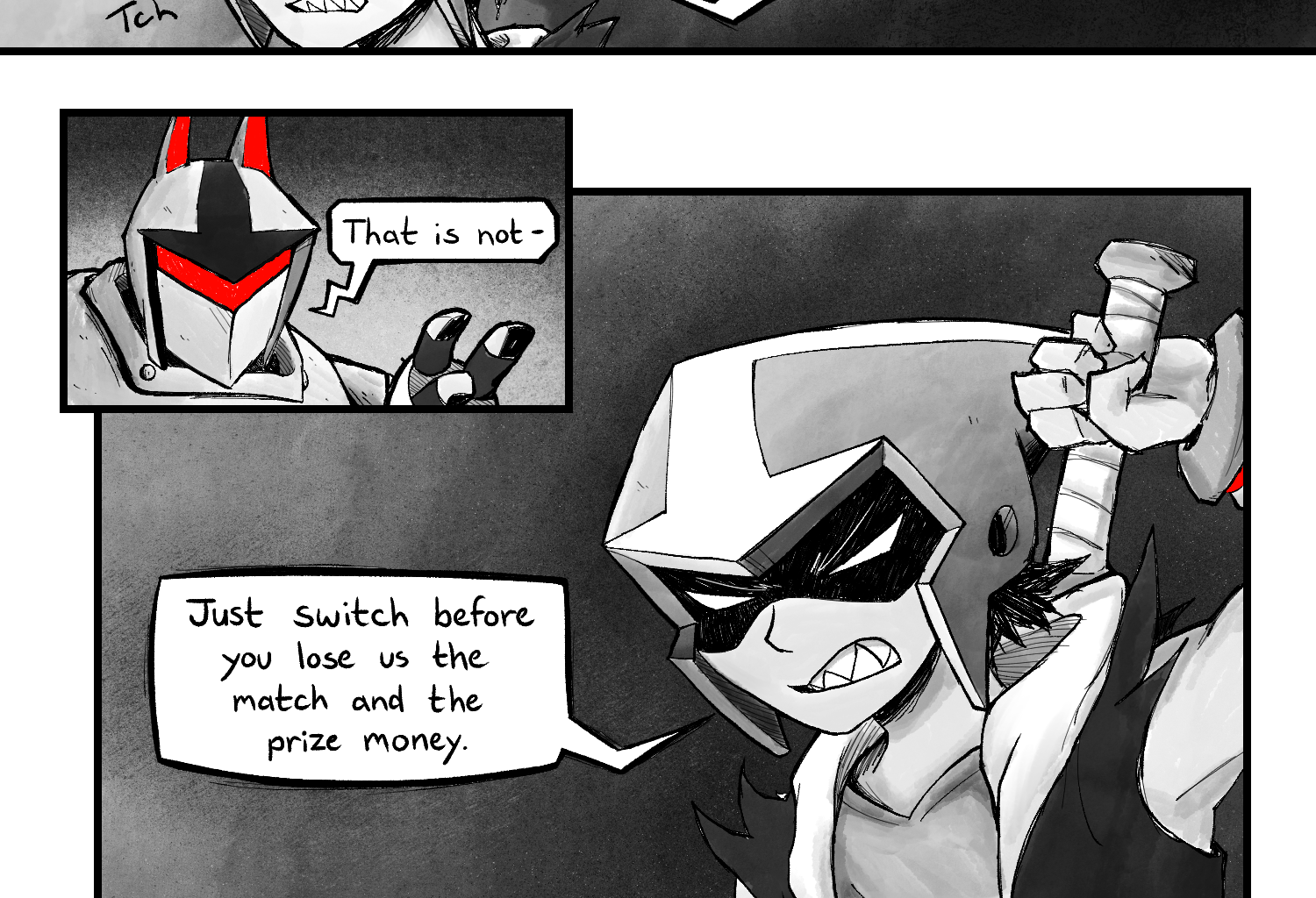 Battle Ball - Episode 1, Page 4: Battle Ball: Strike Out!