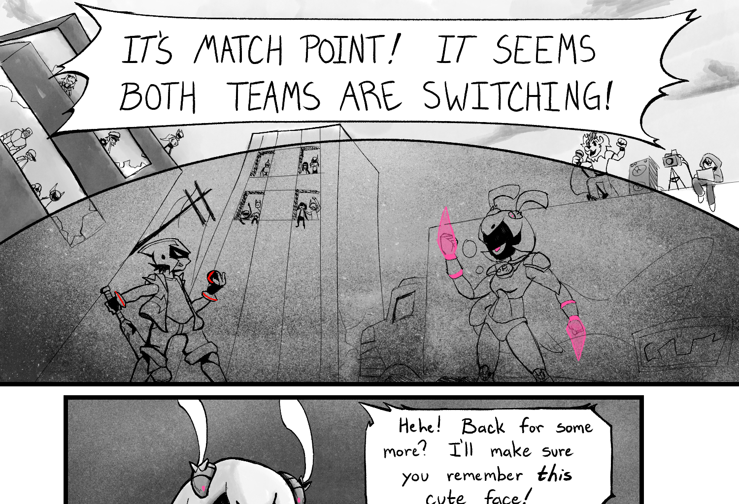 Battle Ball - Episode 1, Page 5: Battle Ball: Strike Out!