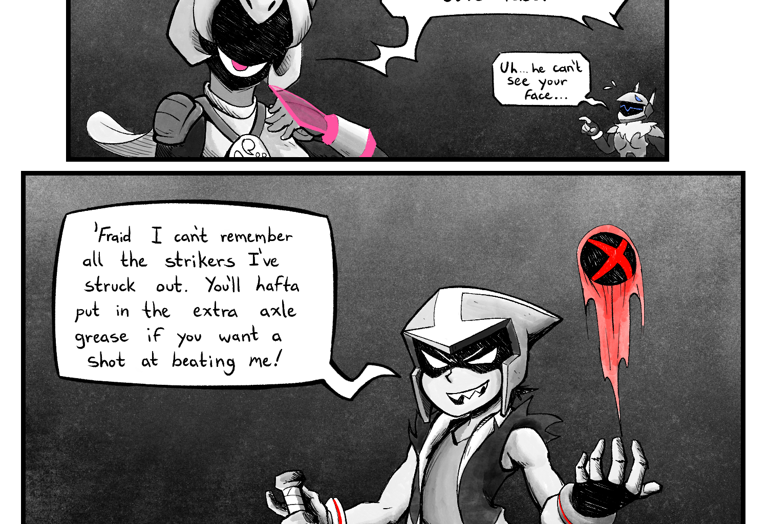 Battle Ball - Episode 1, Page 5: Battle Ball: Strike Out!