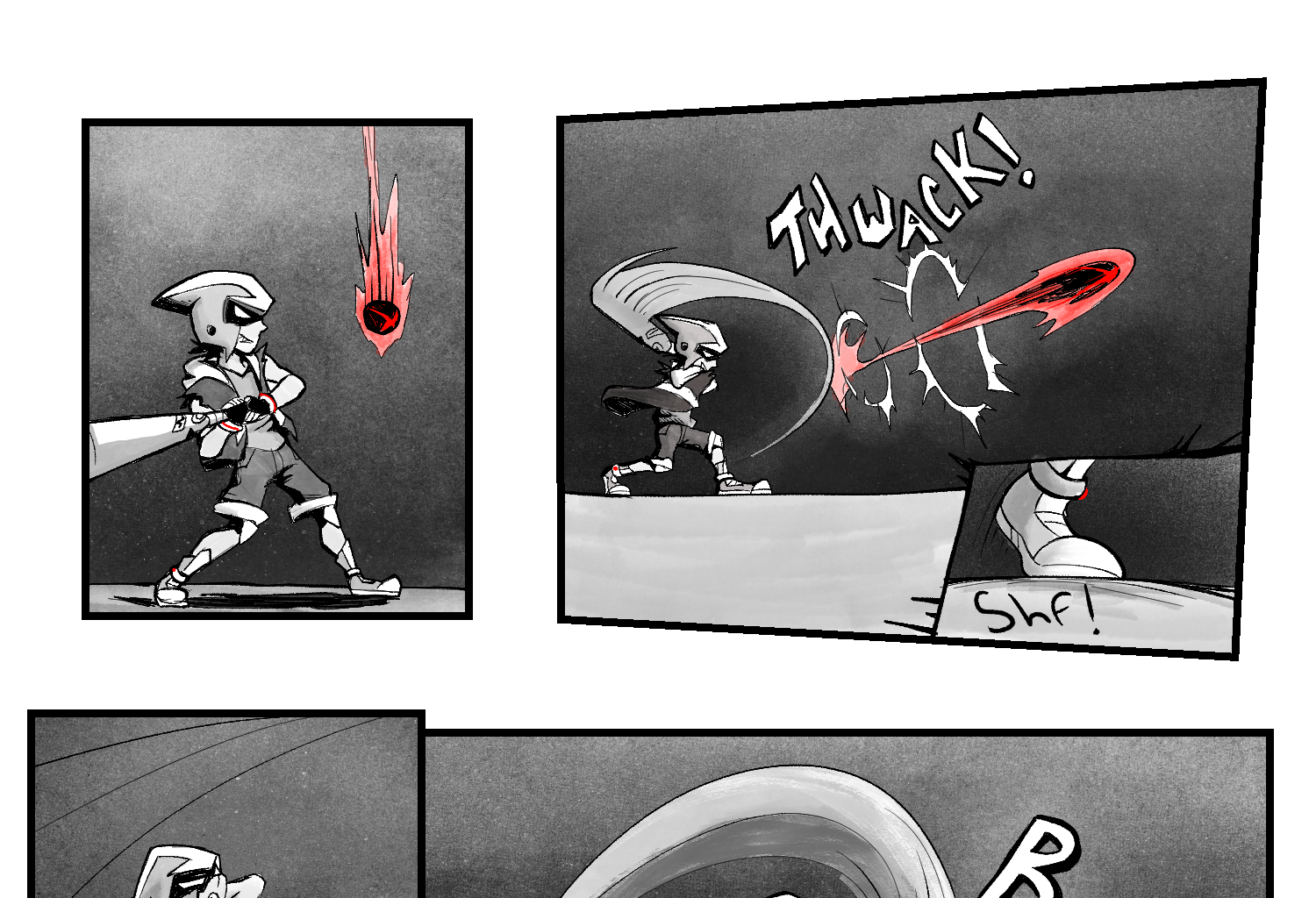 Battle Ball - Episode 1, Page 6: Battle Ball: Strike Out!