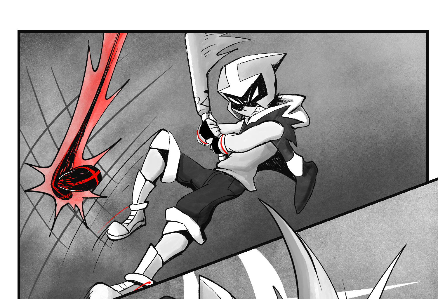 Battle Ball - Episode 1, Page 8: Battle Ball: Strike Out!