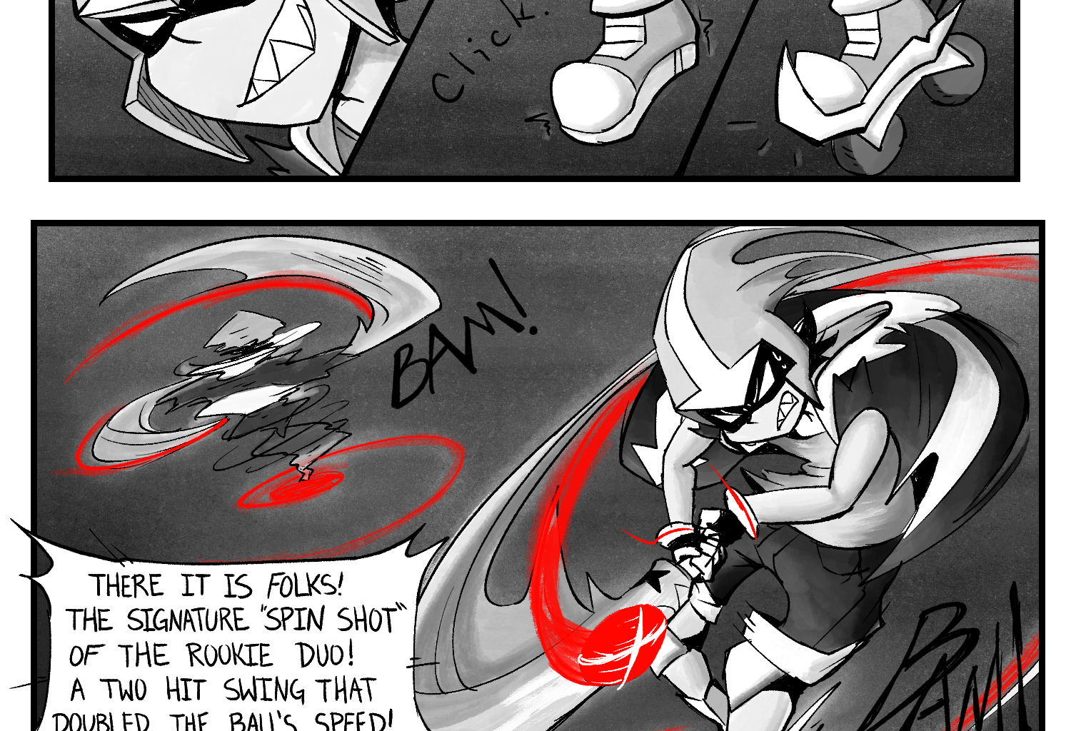 Battle Ball - Episode 1, Page 10: Battle Ball: Strike Out!