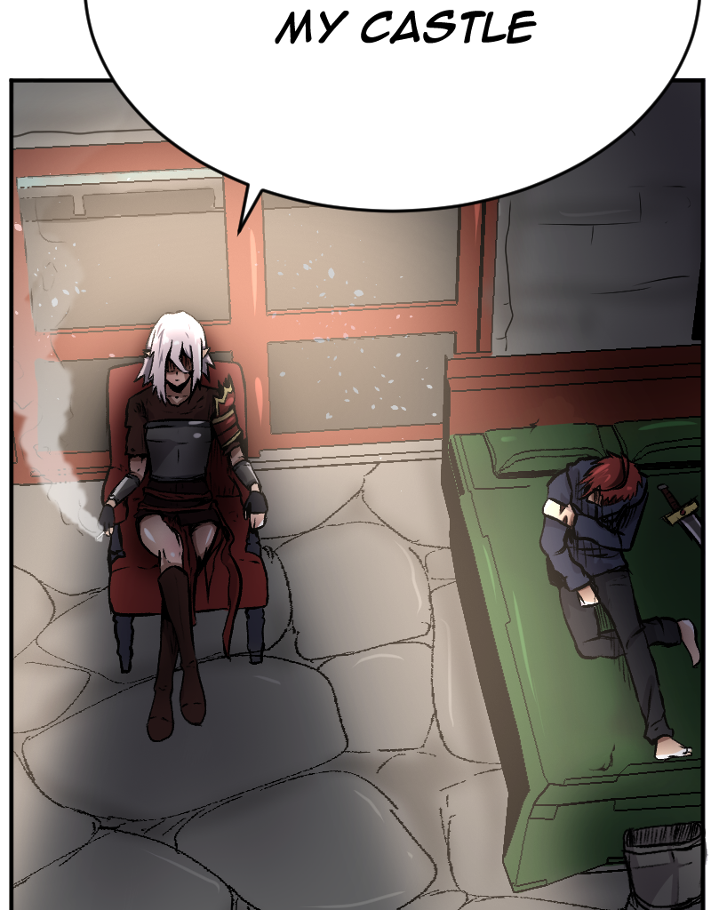Depressed hero - Episode 2, Page 9: Creepy smile 