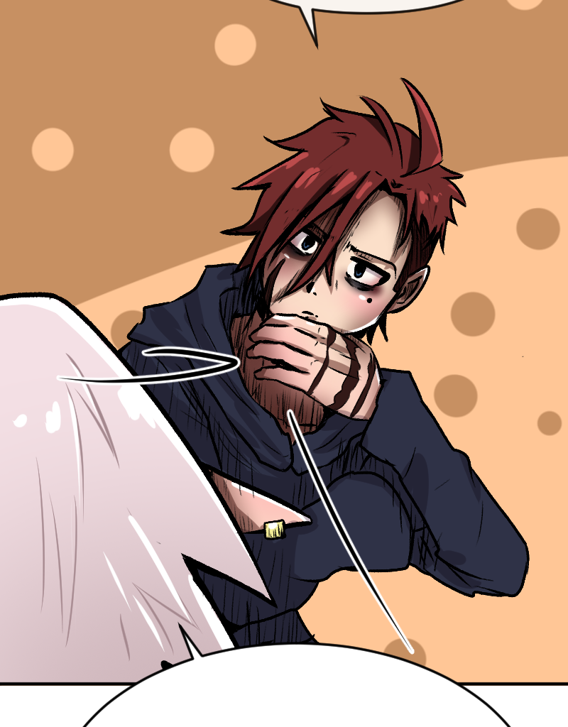 Depressed hero - Episode 2, Page 11: Creepy smile 