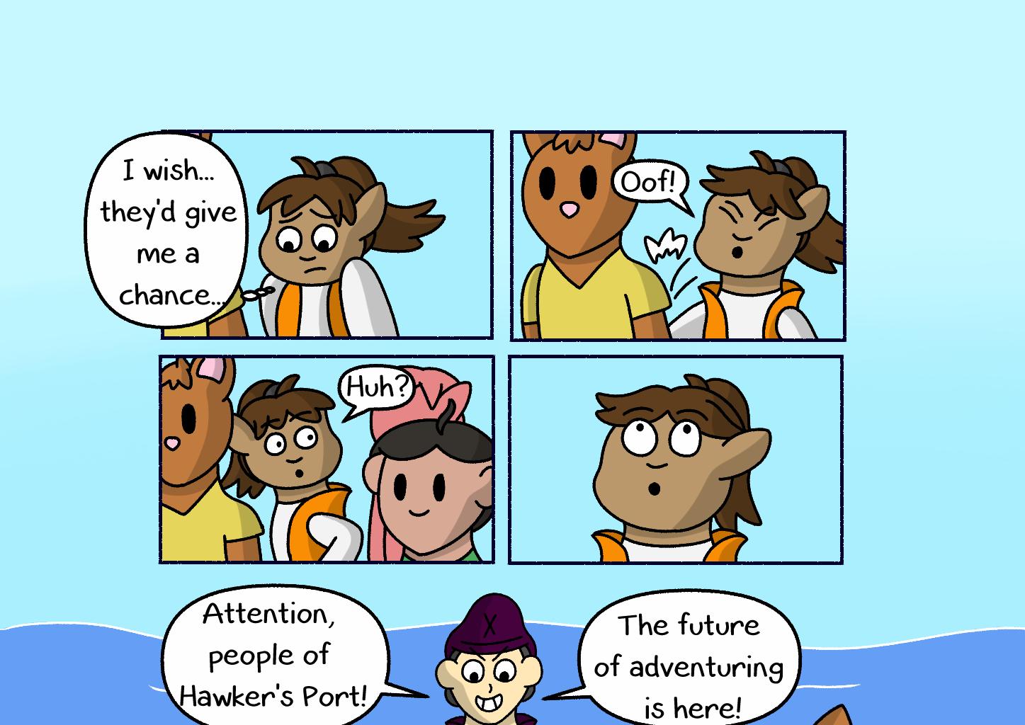 The Starcatcher Sails On! - Episode 5, Page 1: Starbound- Page Four