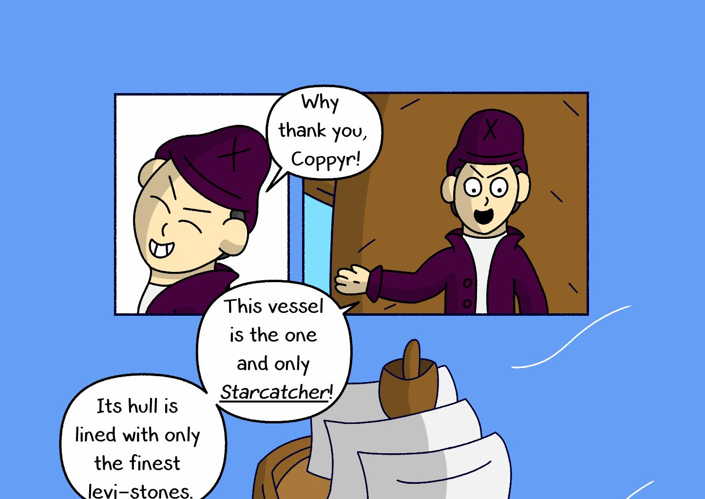 The Starcatcher Sails On! - Episode 9, Page 1: Starbound- Page Eight