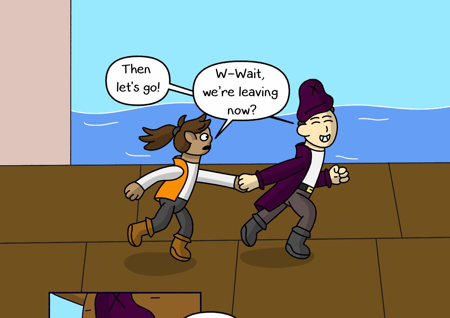 The Starcatcher Sails On! - Episode 14, Page 1: Starbound- Page Thirteen