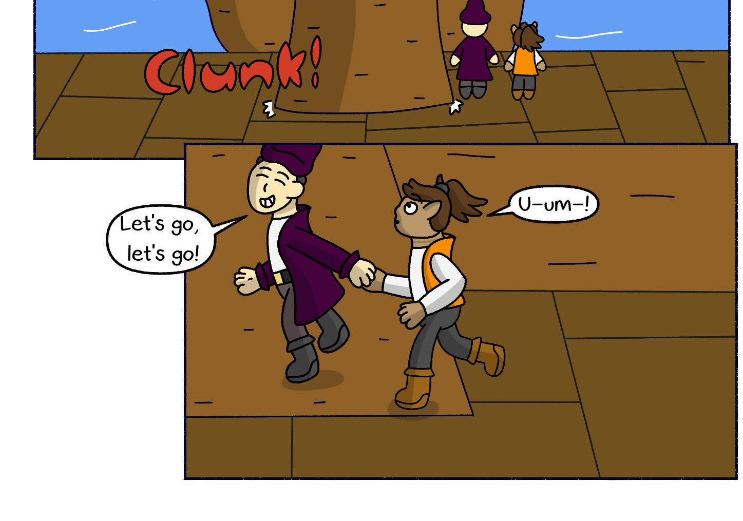 The Starcatcher Sails On! - Episode 15, Page 1: Starbound- Page Fourteen
