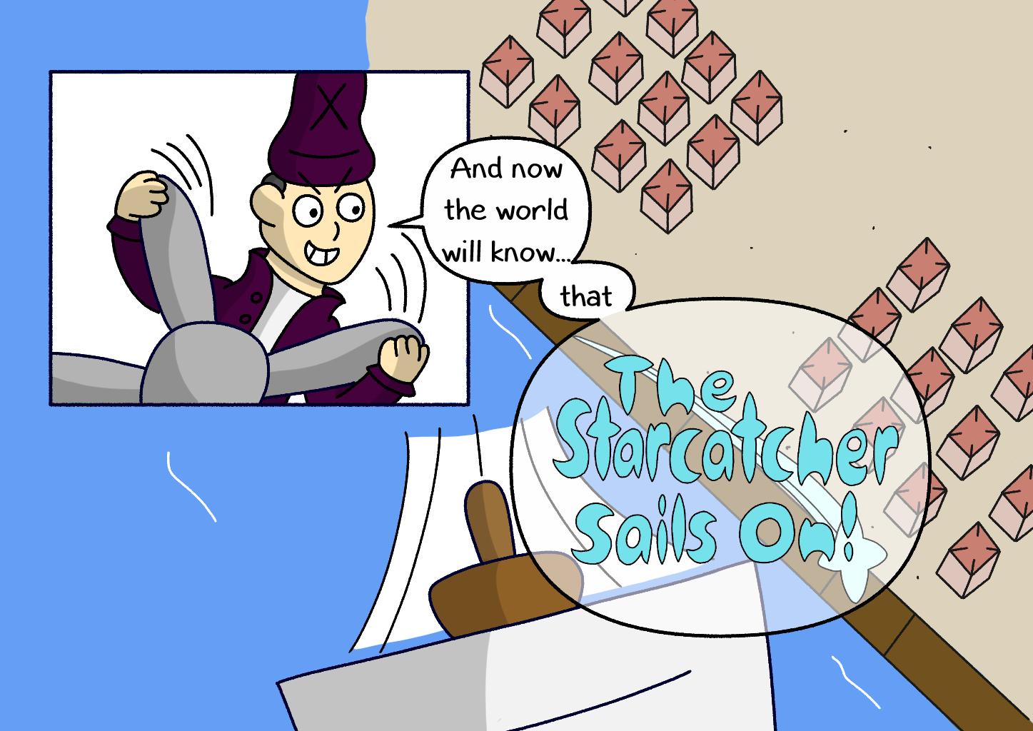 The Starcatcher Sails On! - Episode 18, Page 1: Starbound- Page Seventeen