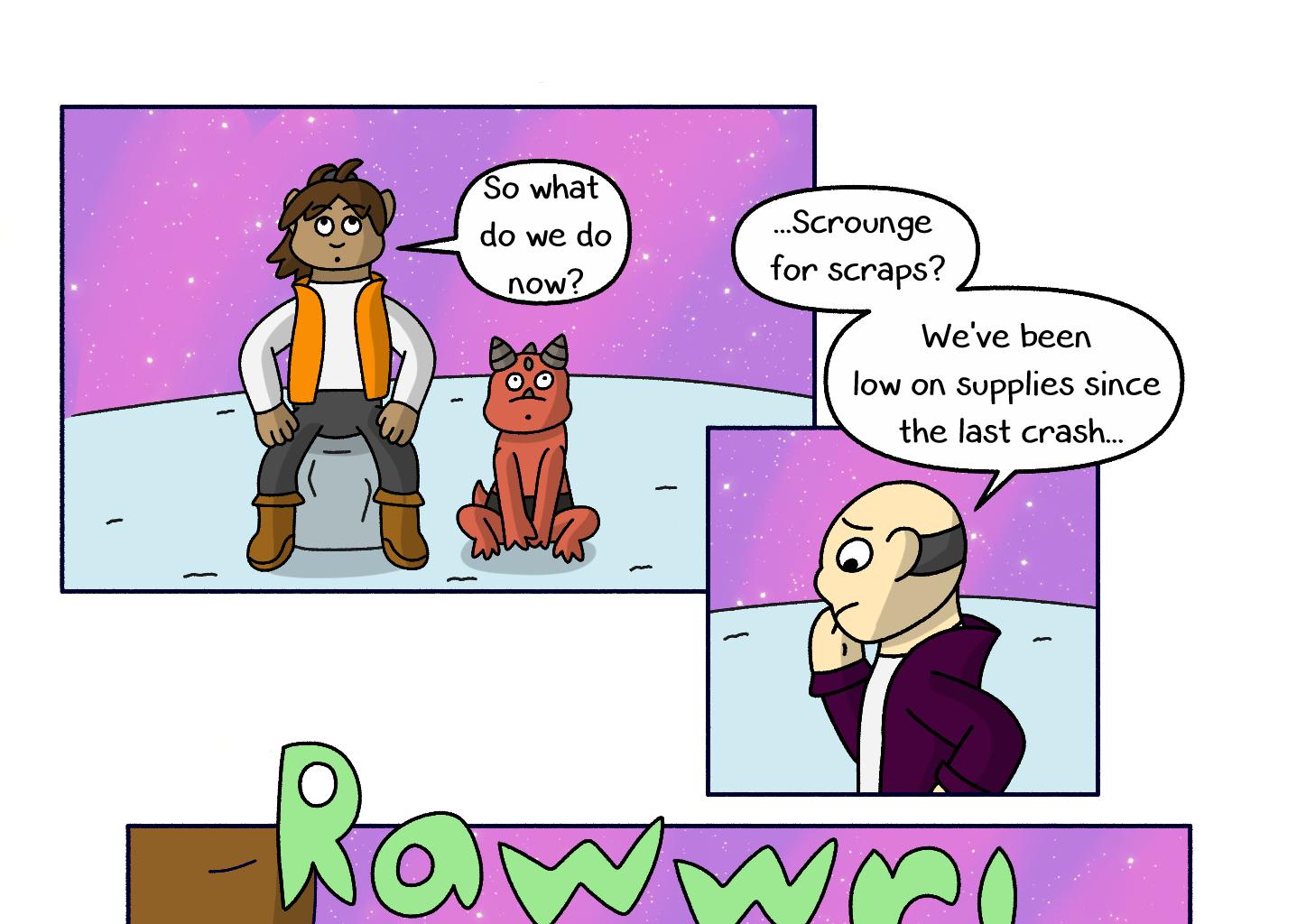 The Starcatcher Sails On! - Episode 20, Page 1: Starbound- Page Twenty