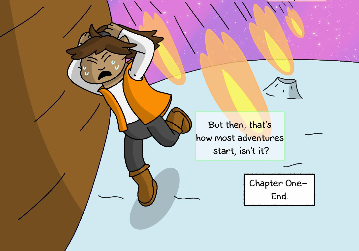 The Starcatcher Sails On! - Episode 22, Page 1: Starbound- Page Twenty-Two