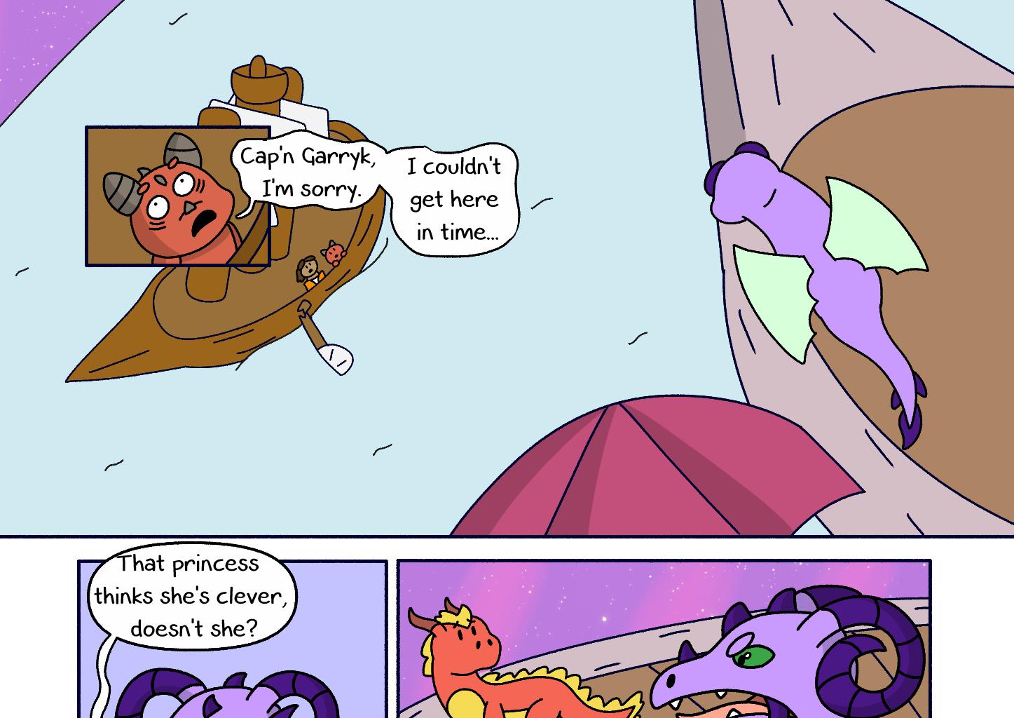 The Starcatcher Sails On! - Episode 45, Page 1: The Exiled Princess- Page Twenty-Two