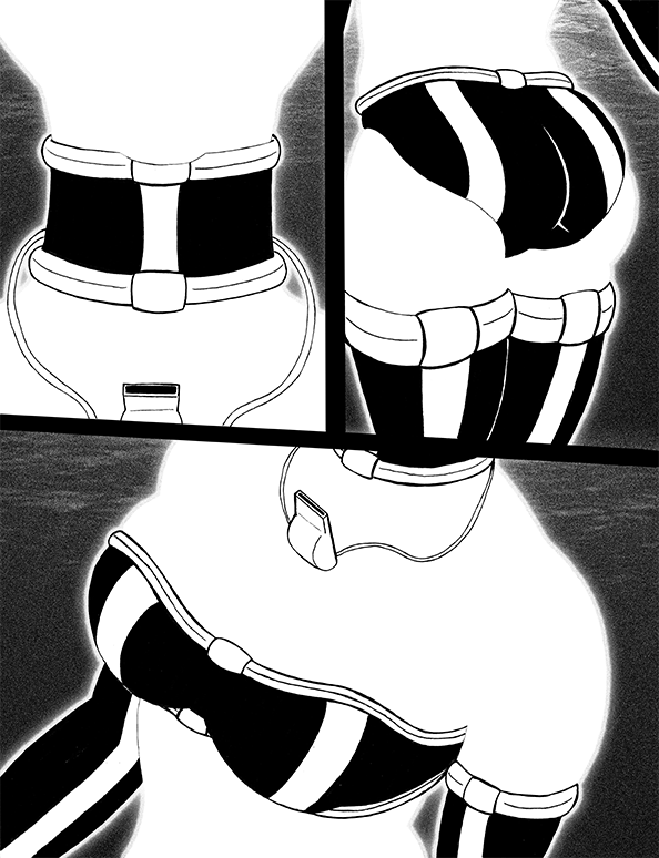 EDK Shorts - Episode 3, Page 4: The Bodacious Bikini Battle Babes of Brittas Bay