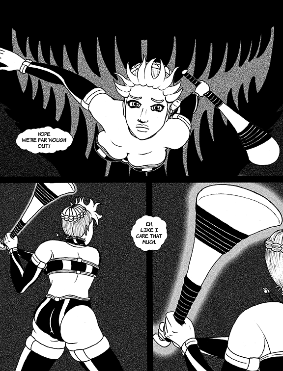 EDK Shorts - Episode 3, Page 12: The Bodacious Bikini Battle Babes of Brittas Bay